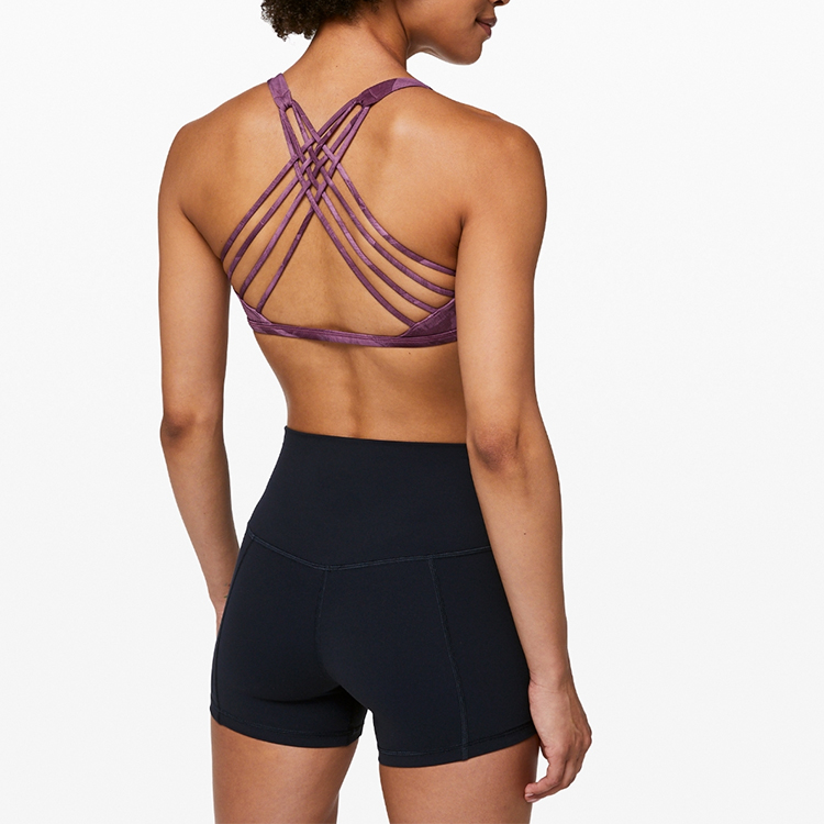 four way stretch Support sports bra