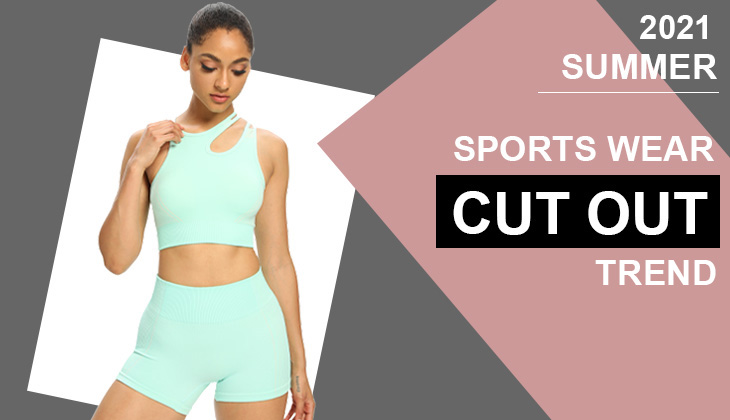 Sportswear-Trend 2021: Sport-BH mit Cutout-Details